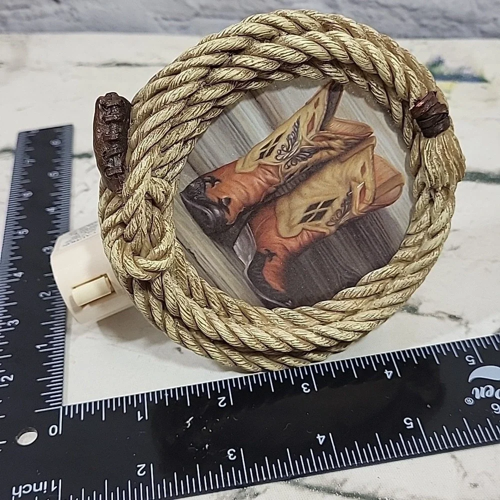 Cowboy Boots & Rope Night Light 3